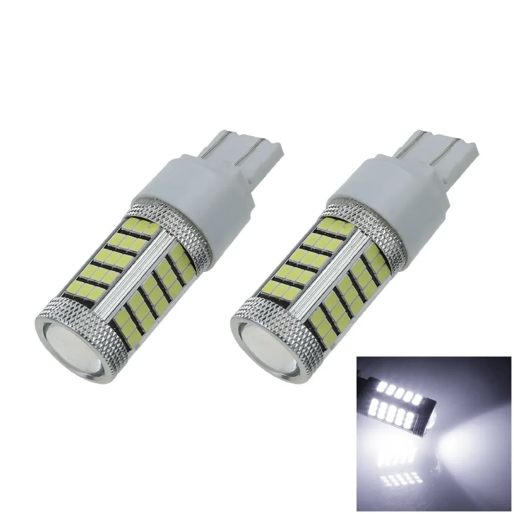 2 шт. автомобильные светодиодсветодиодный лампы T20 7440/7443 63 SMD 2835 12 В