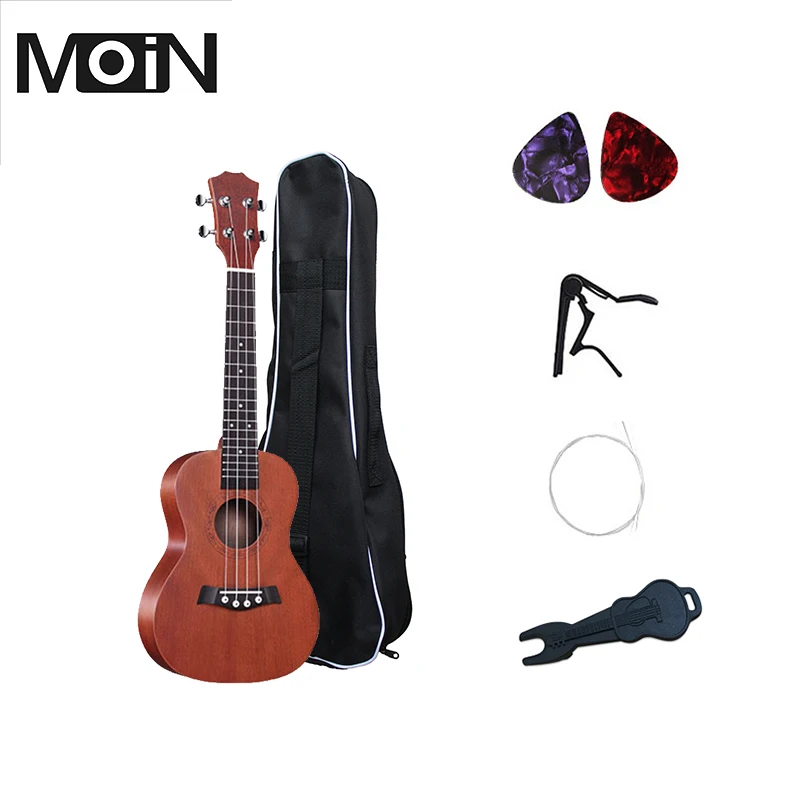 Сопрано укулеле 21 дюймов Ukelele 4 строки липа гриф Акустическая гитара Музыкальные
