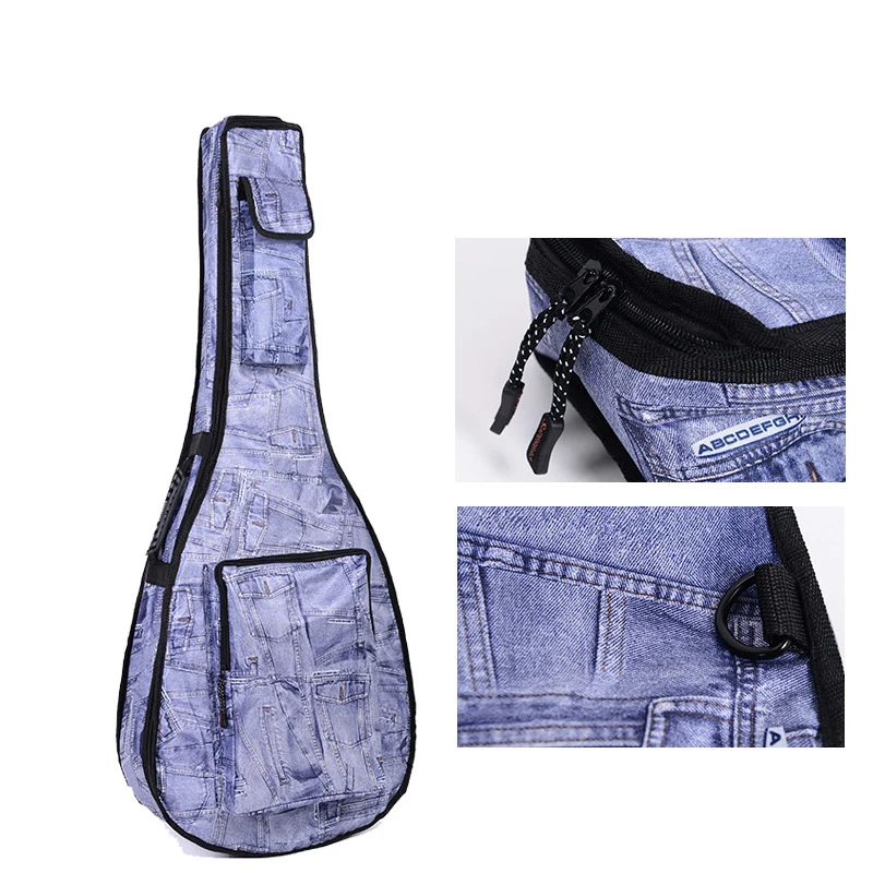 Гитара фолк Акустическая гитара посылка Толстая Водонепроницаемая камуфляжная