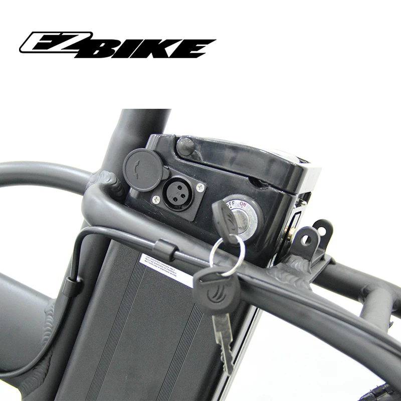 EZBIKE Смарт складной электрический велосипед мини-Электрический велосипед 48 В литиевая батарея город EBike мощный горный велосипед