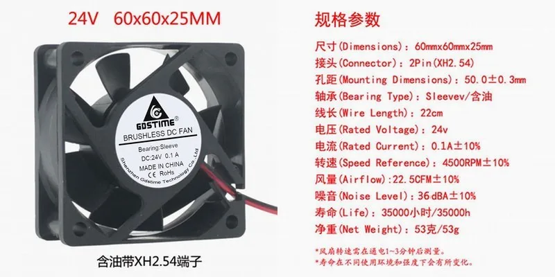 DC 12V 24V 6CM cm 60MM 60X60X25 6025 Бесщеточный Охлаждающий вентилятор|Кулеры и системы