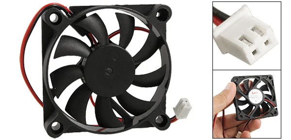 Акция! Горячая Распродажа Настольный ПК чехол DC 12V 0.16A 60 мм 2 Pin кулер вентилятор