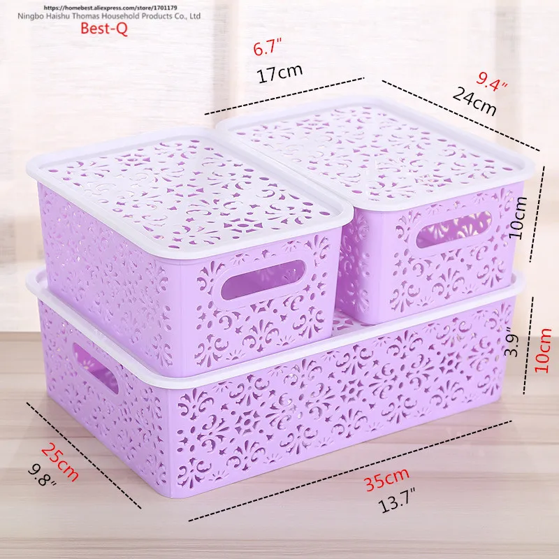 Free shipping Hollow underwear storage box, drawer plastic finishing box, home covered bra, underwear box