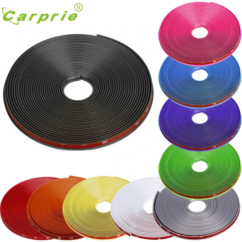 8 m автомобильный стиль обода шины протектор ступицы лента бампер для BMW Toyota fe17|m