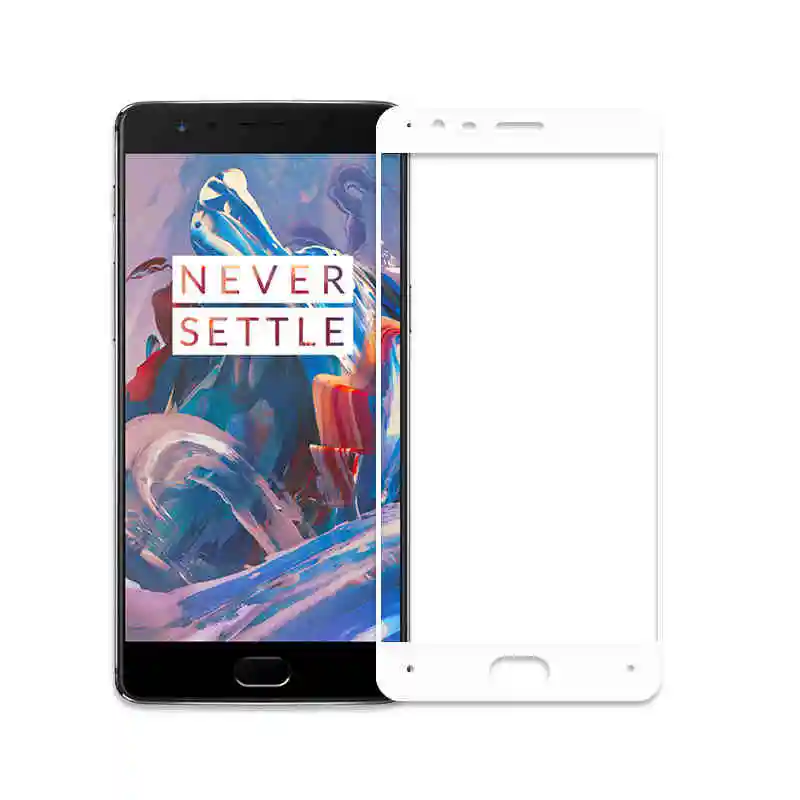 Закаленное 3d-стекло для Oneplus 3T 2 шт. полноэкранная Защитная пленка 3 | Мобильные