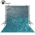 Фотофоны Allenjoy для фотостудии Голубой Серебряный Блестящий фотографический фон