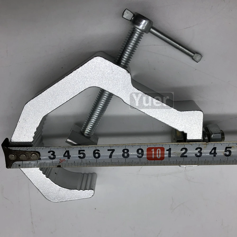 10 шт./лот окислительный литой алюминиевый крючок для освещения сцены 150 кг 30-60 мм