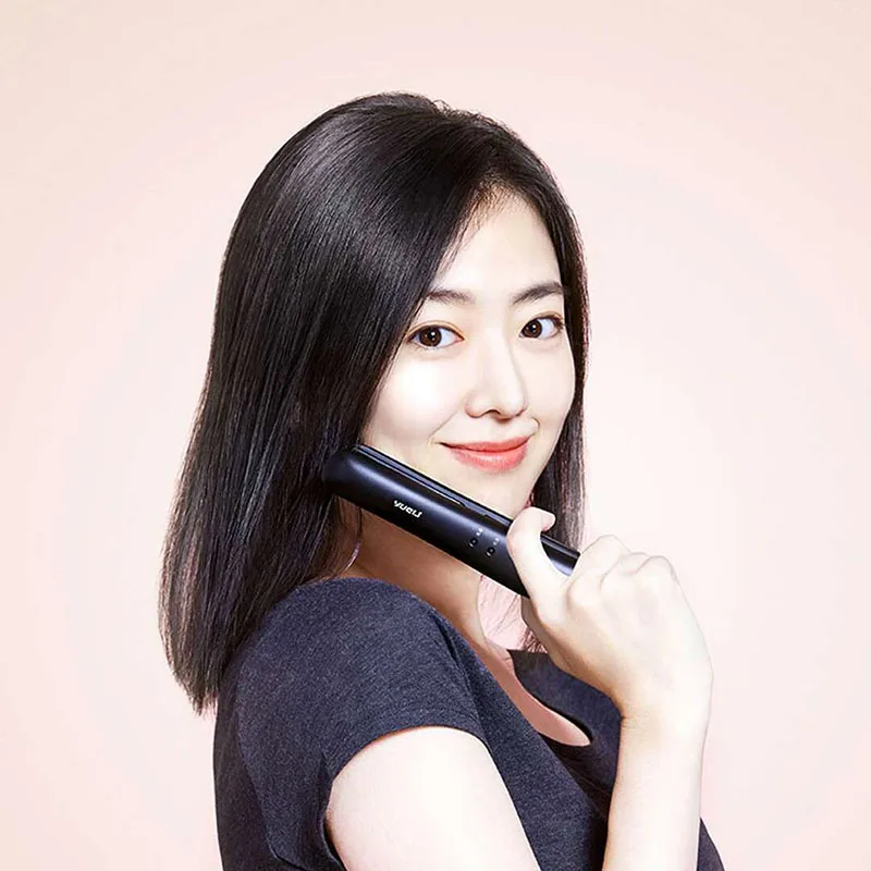 Xiaomi Yueli беспроводной мини шина портативный дорожный выпрямитель для волос нано