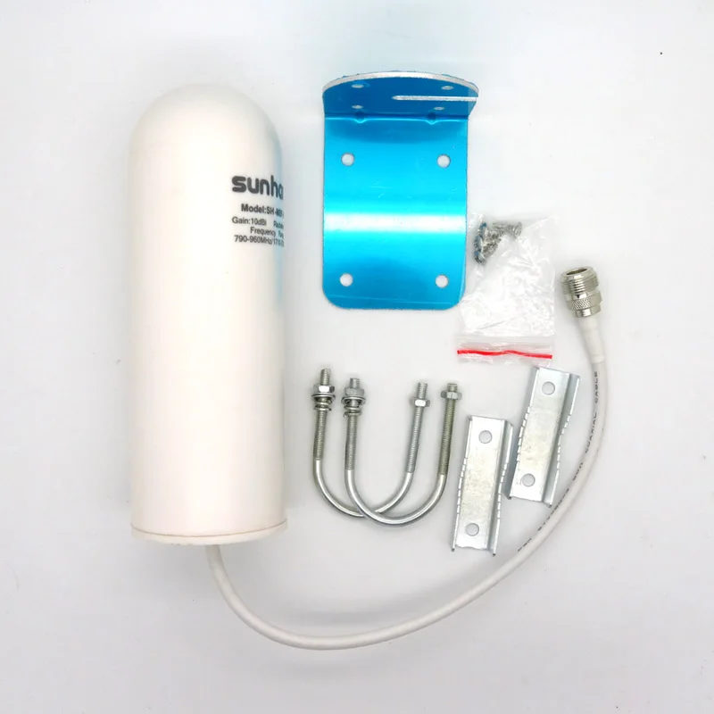 SUNHANS 790 2700 МГц 10dBi всенаправленная Стекловолоконная антенна для 3G 4G GSM CDMA WCDMA
