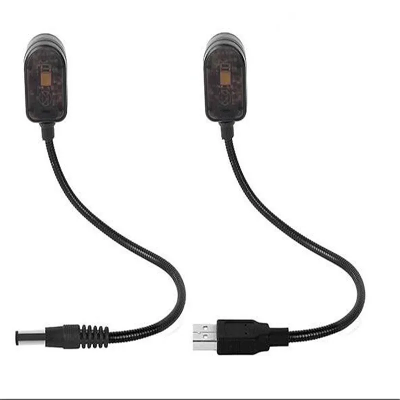 

New Night Fishing Light Usb and DC5.5mm Two models Induction bait light plug-in hose bait lights fishing supplies