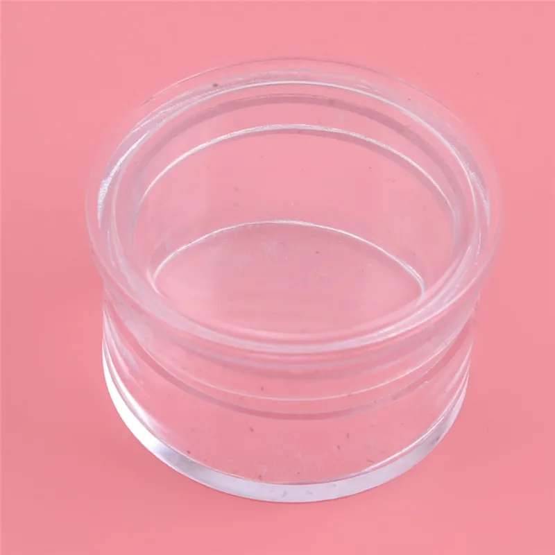 Пустые блестящие бусины для ногтевого дизайна лунные камни контейнер ювелирных