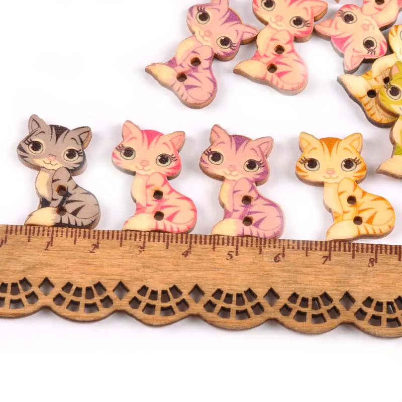 25 шт. деревянные декоративные пуговицы 26x16 мм|buttons for sewing|decorative buttonsbuttons buttons |