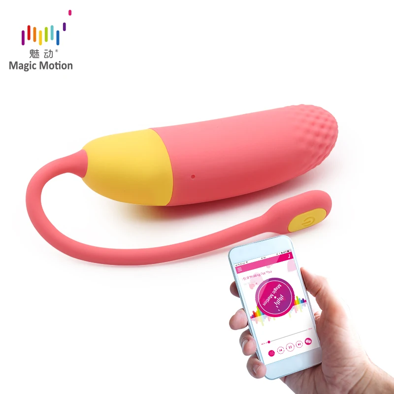 Вибратор для клитора Magic Motion с Bluetooth вагинальный стимулятор вибрирующие яйца