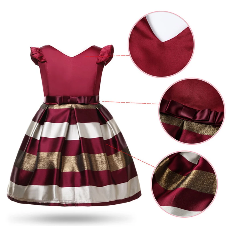 Kids Girls Party Wear Costume For Children Princess Wedding Dress Ceremonies Teenagers Prom Dresses Formal girls | Детская одежда и