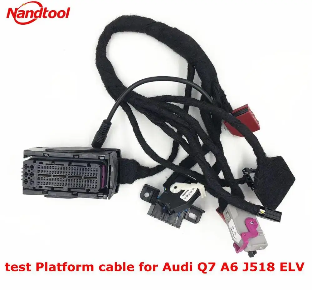 Высококачественный тестовый платформенный кабель для Audi Q7 A6 J518 ESL ELV Тестовый