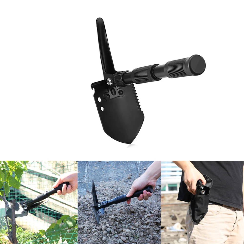 Outlife Открытый 5 в одном многофункциональный лопата мини портативный кемпинг