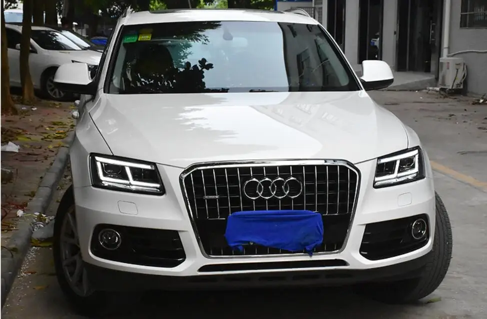 Светодиодный, 2009~, автомобильный Стайлинг для фар Aude Q5, автомобильные аксессуары, Q5 противотуманная фара, A4, A5, A8, Q7, S3 S4 S5 S6 S7 S8, Q5 фара