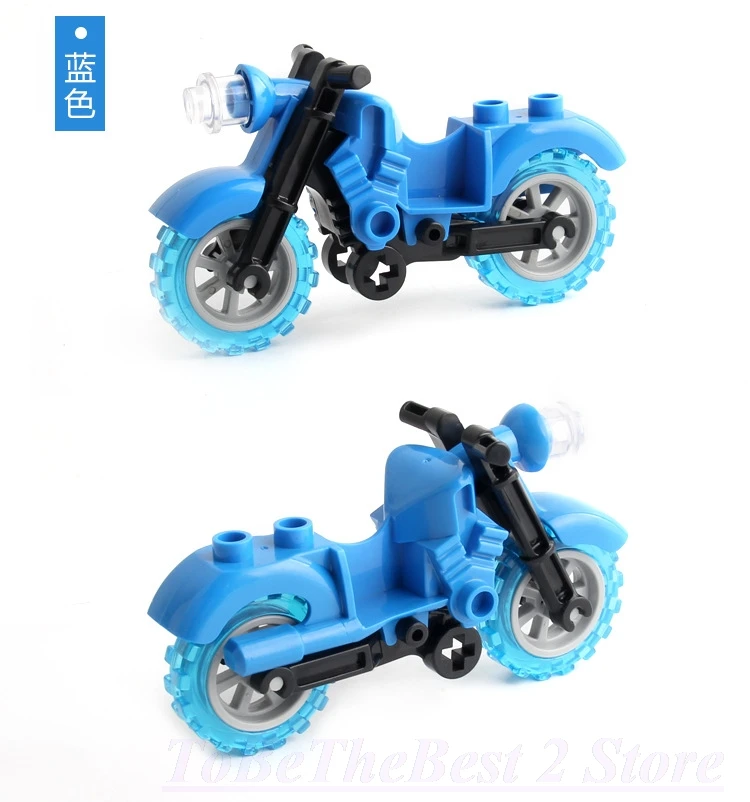 DPJ223-1 Лидер продаж Duplo мультфильм город автомобиль спасательная машина скорой помощи гоночный автомобиль модель строительные блоки Duploed конструктор развивающий игрушки для детей города - Цвет: DPJ223-1