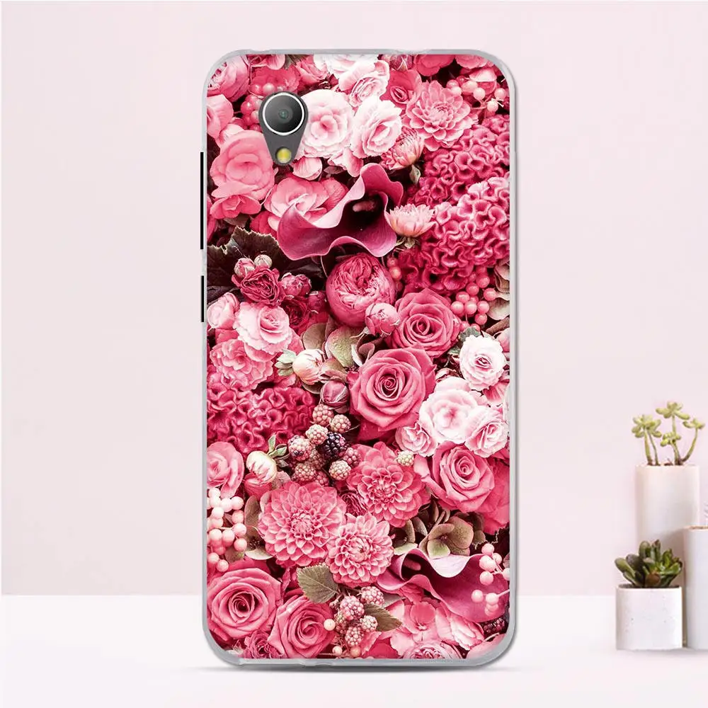 Чехол для телефона Alcatel 1 2018 силиконовый чехол мягкий из ТПУ с бабочками |