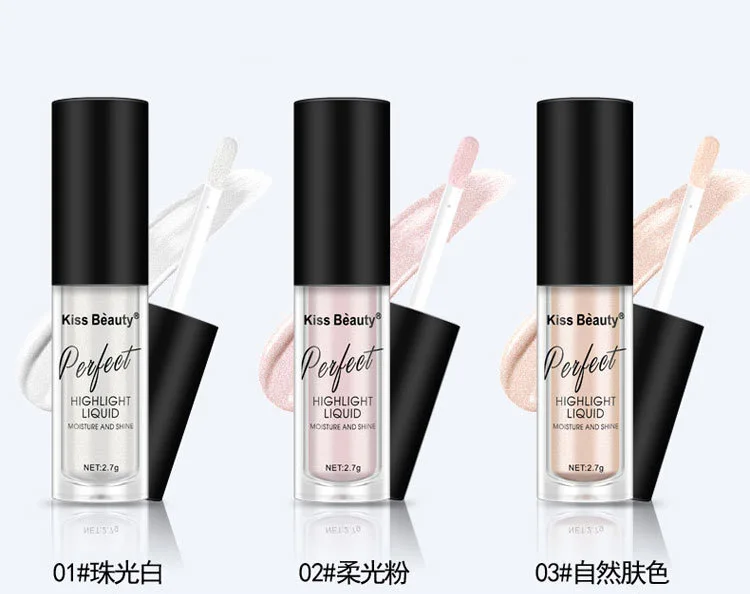 Новинка 2018 брендовая хайлайтер Kiss beauty косметика для контурирования долговечная