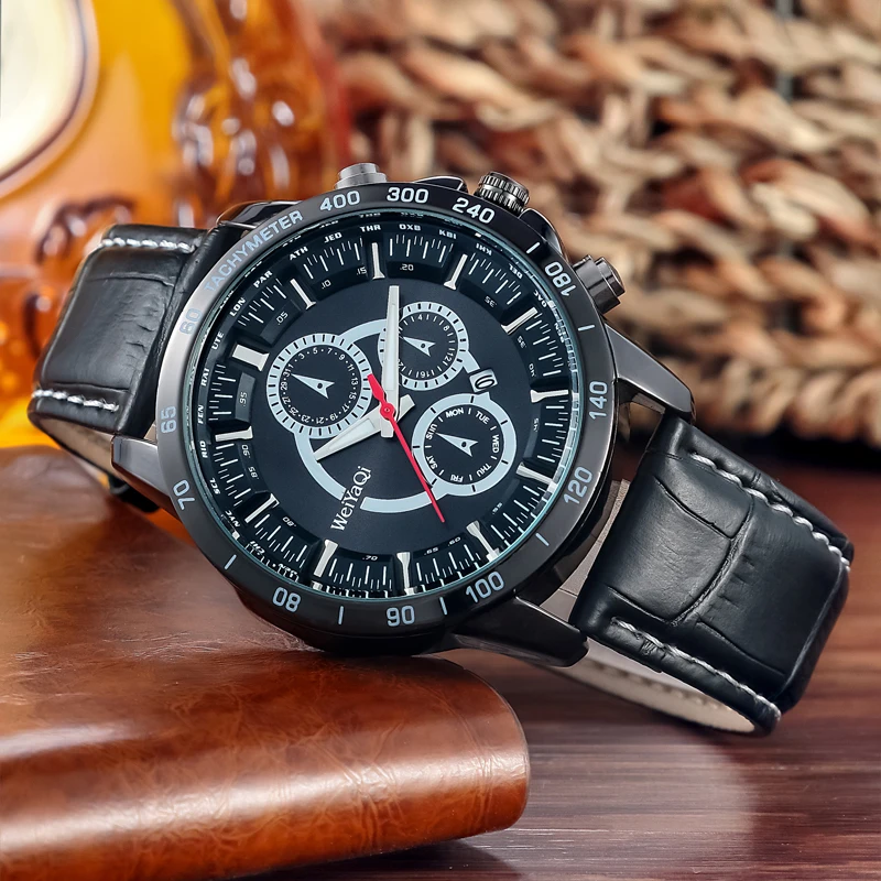 Роскошные брендовые деловые модные часы мужские кварцевые спортивные наручные с