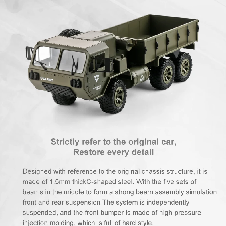 Fayee FY004 1/16 2,4G 6WD RC автомобиль на выбор wifi камера военный грузовик RTR автомобиль гусеничный пульт дистанционного управления игрушка для детей