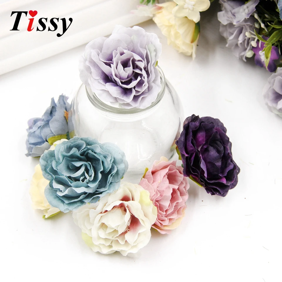 1 букет высокое качество искусственные цветы европейская Шелковая Роза