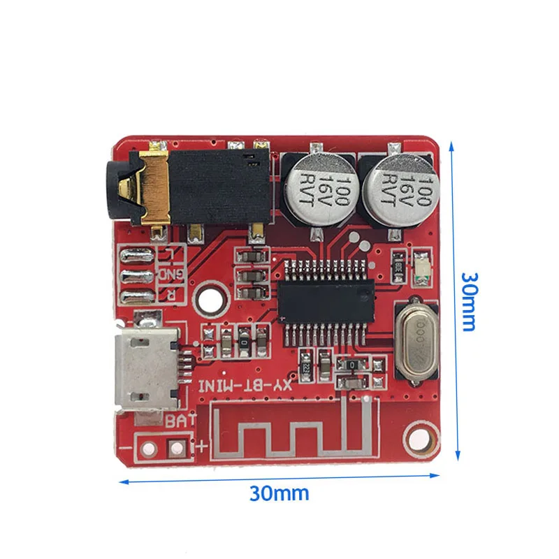 Горячая Bluetooth 4 1 аудио приемник плата 3 5 мм стерео DIY модифицированные аксессуары