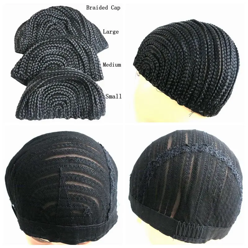 (2 шт./лот) Бесплатная доставка Плетеный парик Кепки для ткань нота плетение