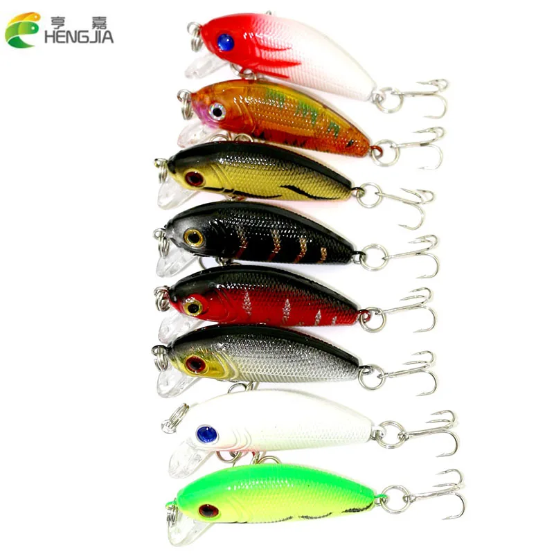 

8 шт. 5 см 3.6 г жесткий дайвинг minnow рыболовные приманки bass пайк карп воблер форель окунь сом рыболовные приманки pesca рыболовные снасти воблеры ...