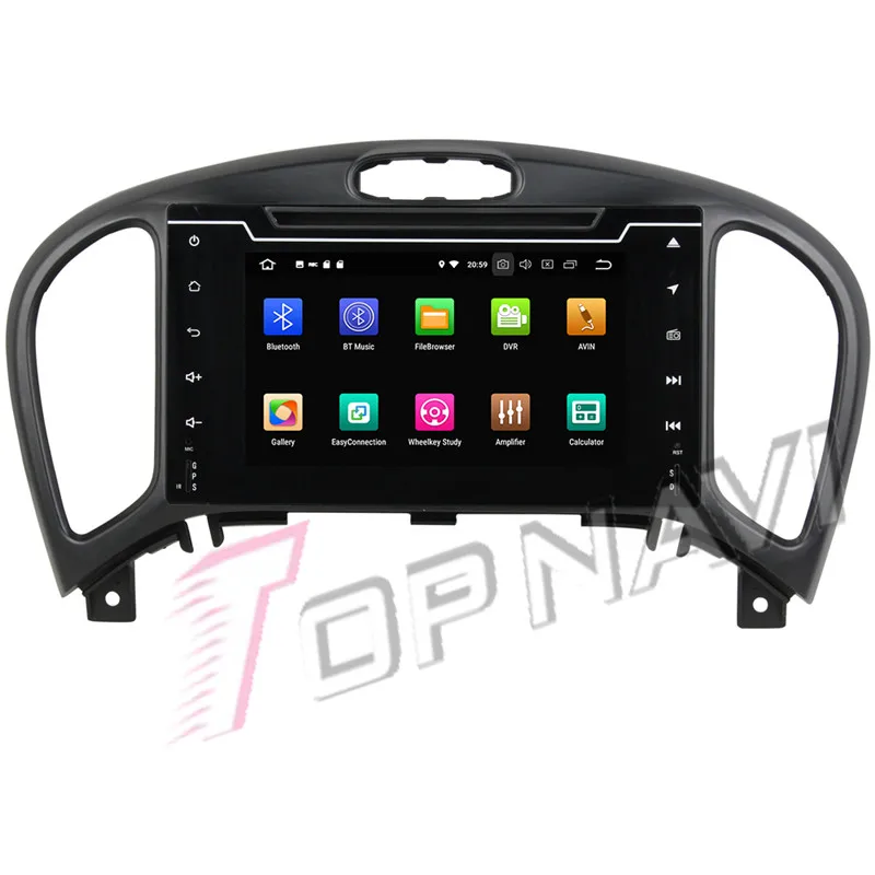 Автомобильный мультимедийный DVD плеер Topnavi Octa Core Android 9 0 для Nissan JUKE 2004 2015 2016 аудио