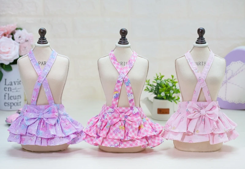 2019 100% Cotton Time-limited Spring/summer Solid And Tender Strap Dresses For Dogs Pet Clothes Suppliers | Дом и сад