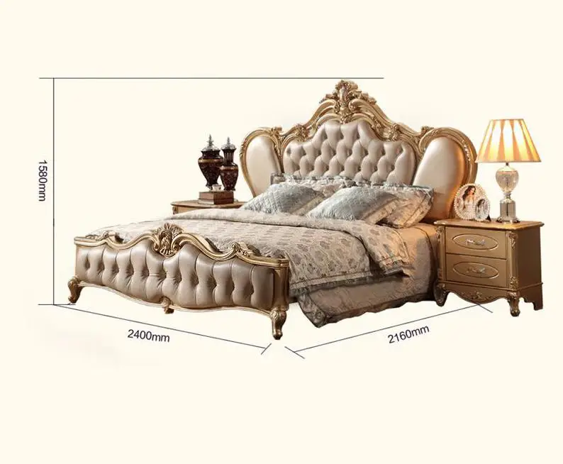 Французский классический итальянский комплект мебели для спальни|bedroom furniture