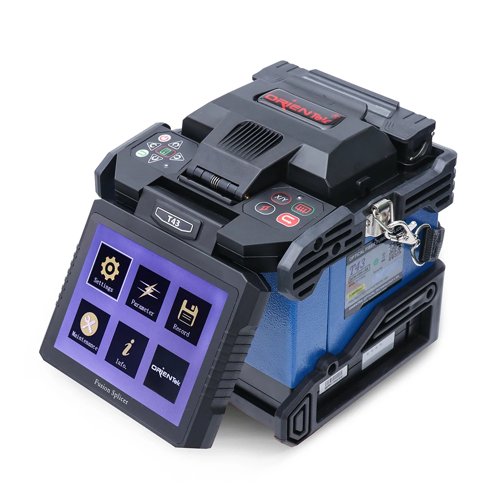 Orientek Fiber Optic Fusion Splicer T43 FTTH Optical Splicing Machine Welding soudeuse fibre optique | Мобильные телефоны и