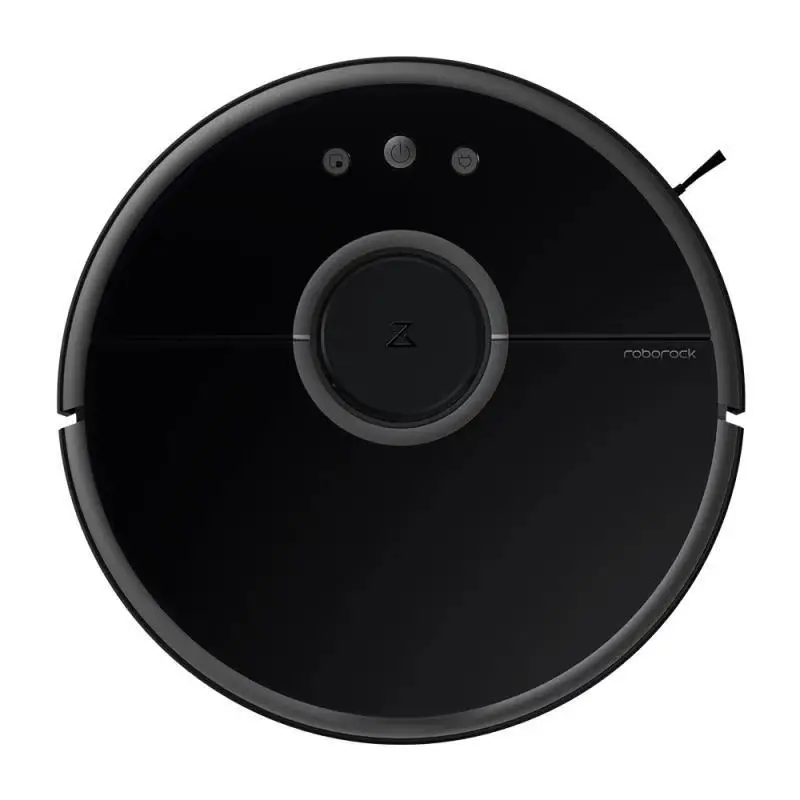Black Roborock пылесос 2 S50 S55 для Xiaomi mi дома mi jia приложение умная очистка пыли интеллектуальная подметание и влажная очистка пути - Цвет: Black