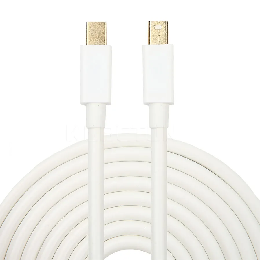 Удлинитель Mini DisplayPort для порта thunderbolt DP кабель Conector 6 футов/1 8 м 3 м/10f | Компьютеры и