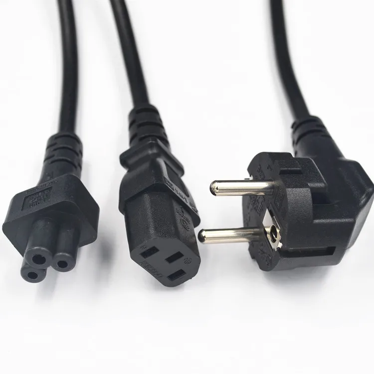 Новый кабель адаптера питания 3 м штепсельная вилка европейского стандарта