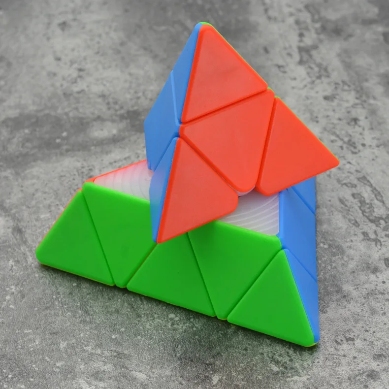 Neo Cube скоростной куб Пирамида магический куб Пирамида Cubo Magico профессиональная Головоломка Развивающие игрушки для детей