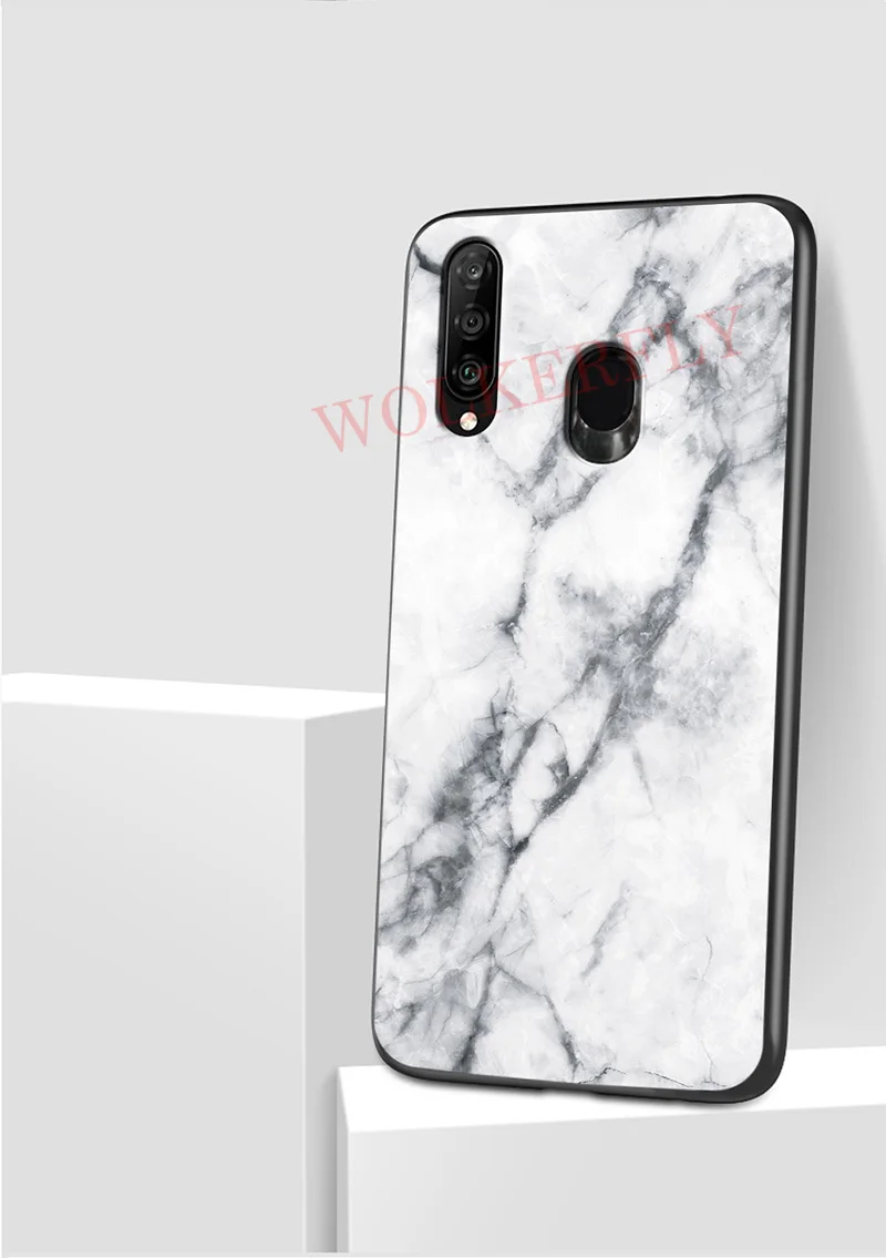 Чехлы для samsung Galaxy A50 A30 A70 A20 мраморный градиентный цветной стеклянный чехол для samsung Galaxy M30 M20 M10 A10 чехол