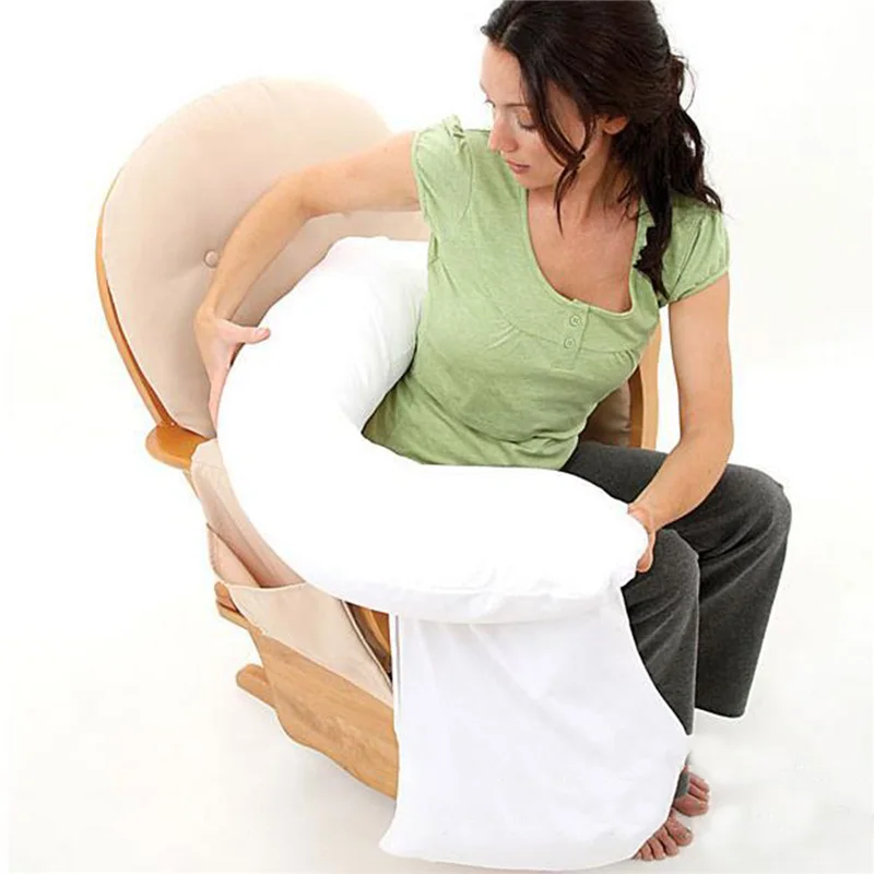 Удобная u образная подушка из хлопка для беременных женщин удобная сна всего