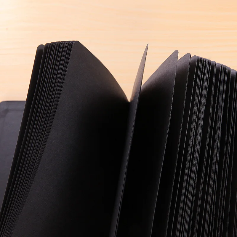 MIRUI творческий черный (внутренний диаметр * высота) страницами блокнот с 96 листов