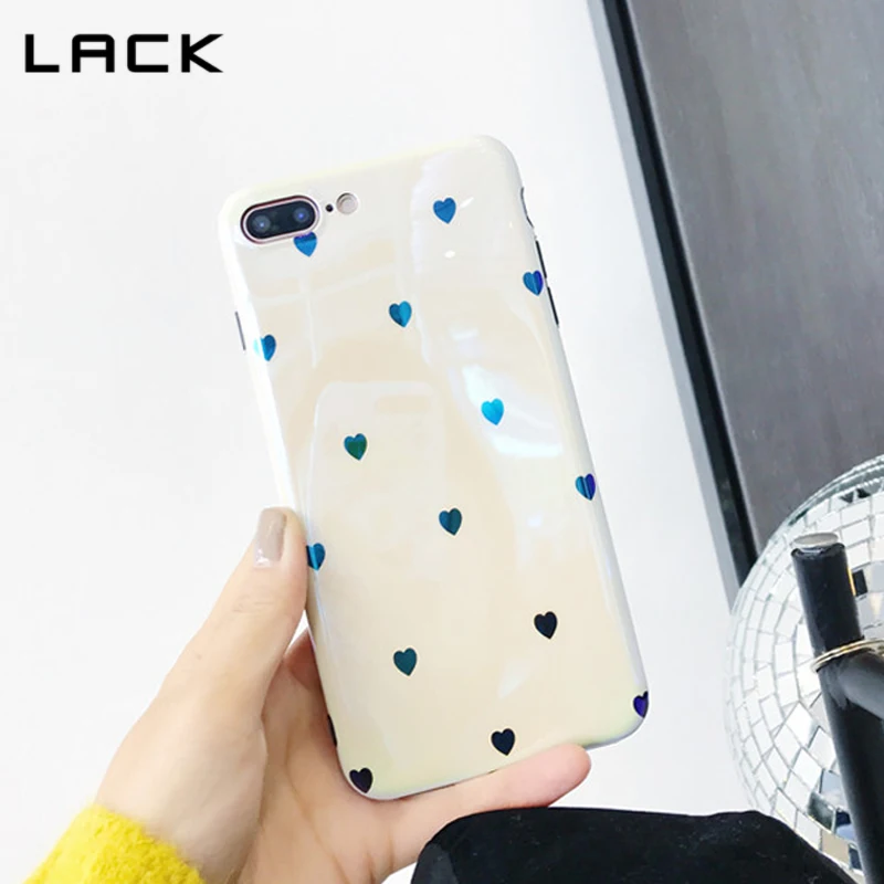 LACK Abstract Marble Phone Case For iphone 7 6 6s 8 Plus Blue Ray Love Heart Soft Cases X Shiny Smooth Back Cover Bag |