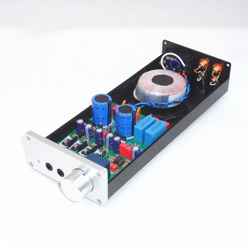 TIANCOOLKEI NB01 дизайн Lehmann HD650 профессиональный усилитель для наушников двойной выход с аудио предусилителем выход