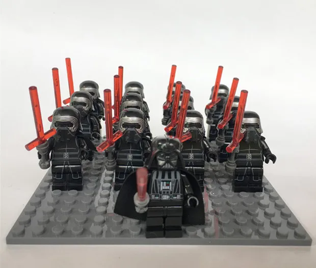 PG633 XH144 12 13 шт./лот Star Wars Rebels Storm Trooper 7668 Shadow clone Trooper Дарт Вейдер игрушка fig совместимый - Цвет: PG633 XH144 12