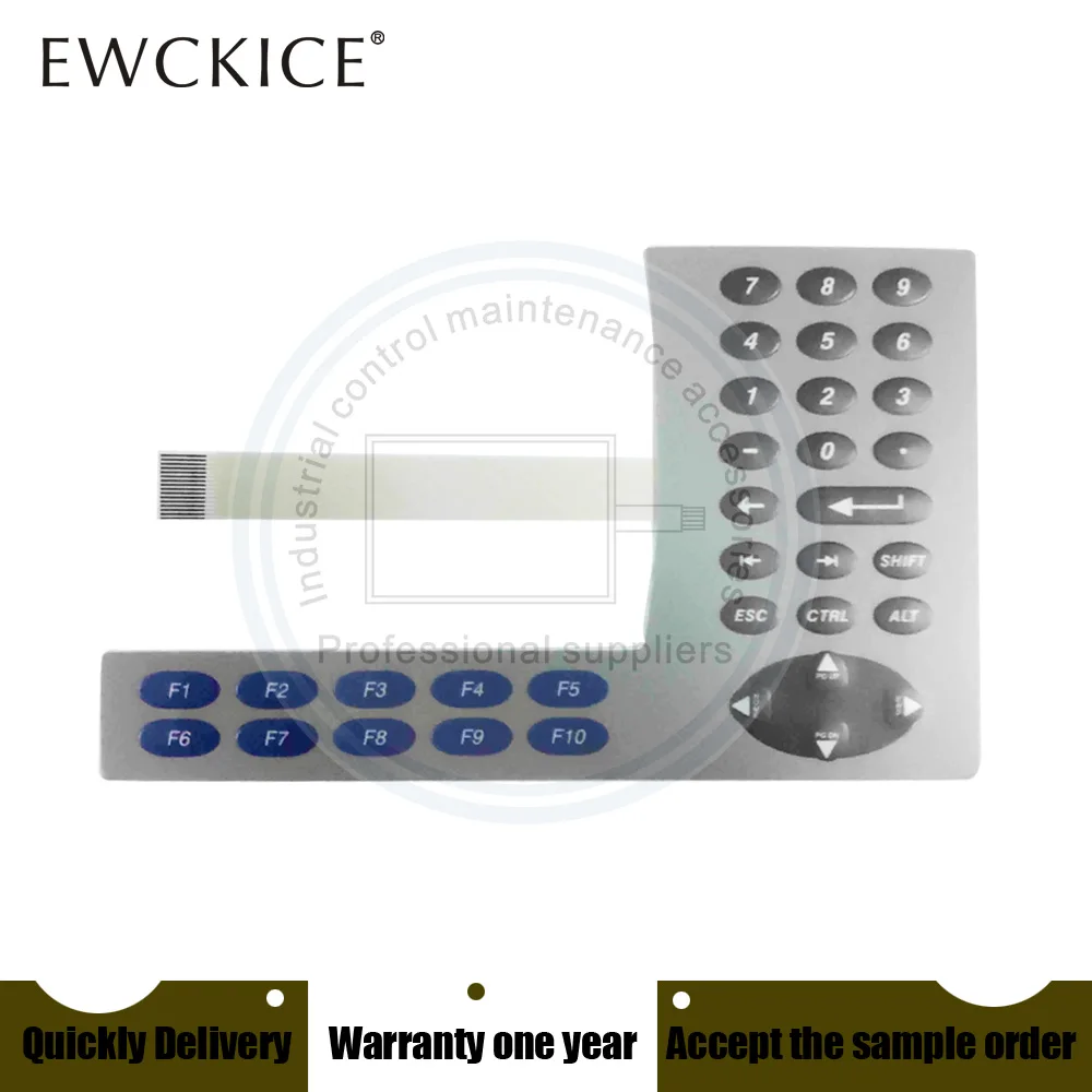 Новый PanelView Plus 600 2711P-B6C20D8 2711P-K6M26D8 2711P-K6M3A 2711P-K6M3D HMI PLC мембранный переключатель клавиатуры