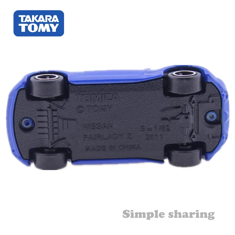 Takara TOMY Tomica CN 05 NISSAN FAIRLADY Z 1:62 миниатюрная игрушечная машинка литые модели в