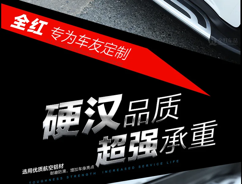 Для KIA Sportage, автомобильные ходовые панели авто боковые шаг бар педали высокого качества новые оригинальные модели Nerf баров