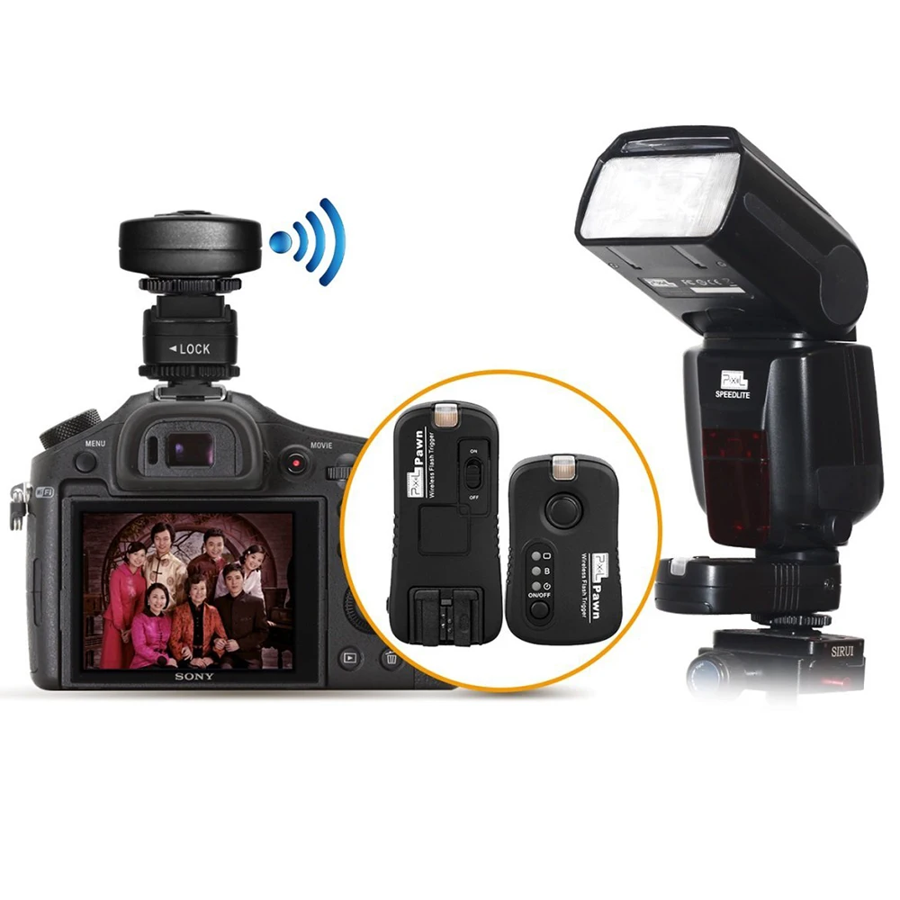 Pixel TF-335 для Sony A7 II A7S A7R A3000 A6000 A5000 NEX-7 NEX-6 NEX-5R RX1 RX1R камера Горячий башмак адаптер