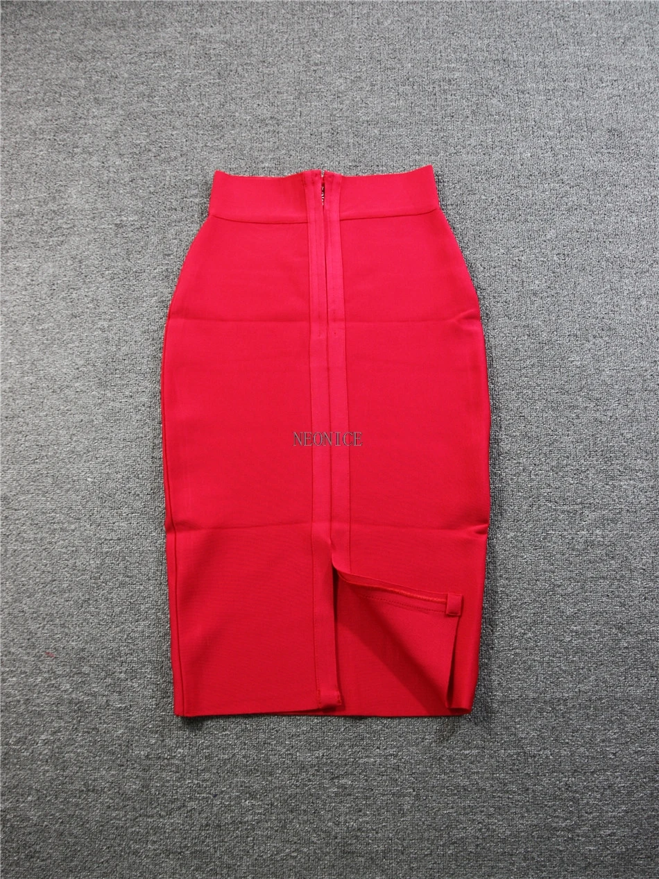 Женская облегающая юбка с разрезом эластичная для ночного клуба на день рождения