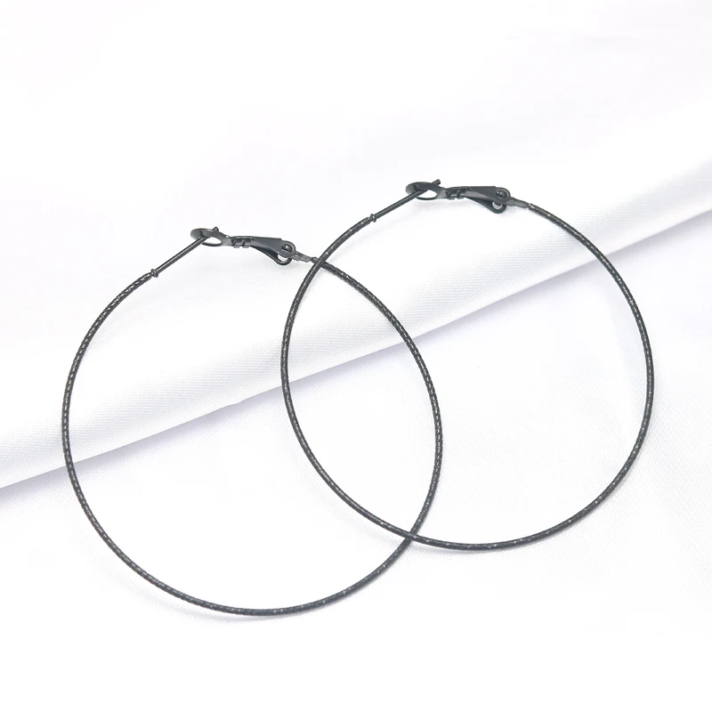 Innopes трендовые золотые серьги-кольца hyperbole большие круглые серьги из нержавеющей